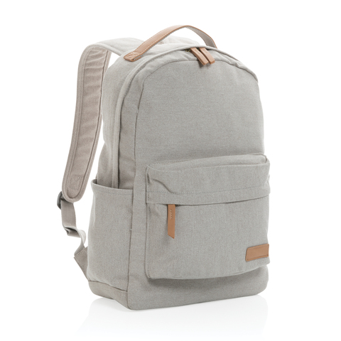 Impact AWARE™ 16 oz. rygsæk i  genanvendt canvas-Grå