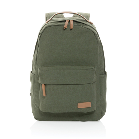 Impact AWARE™ 16 oz. rygsæk i  genanvendt canvas-Grøn