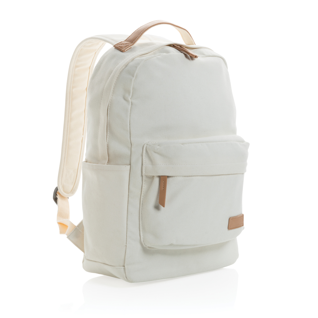Impact AWARE™ 16 oz. rygsæk i  genanvendt canvas-Off White