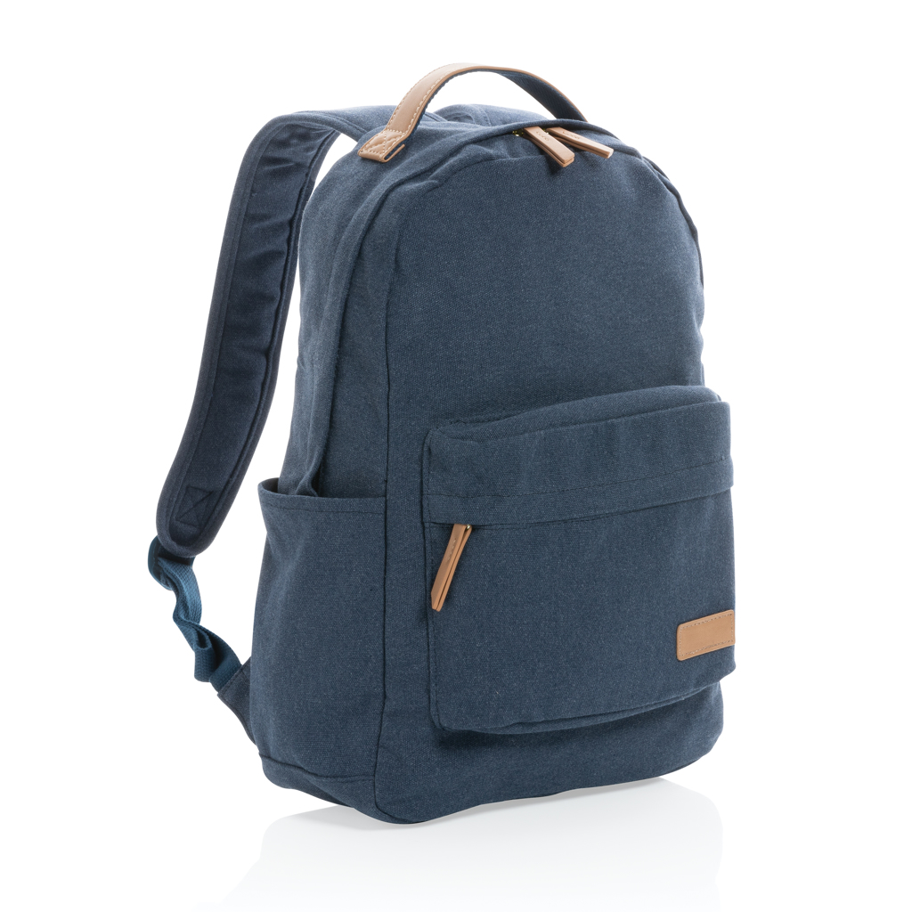 Impact AWARE™ 16 oz. rygsæk i  genanvendt canvas-Blå