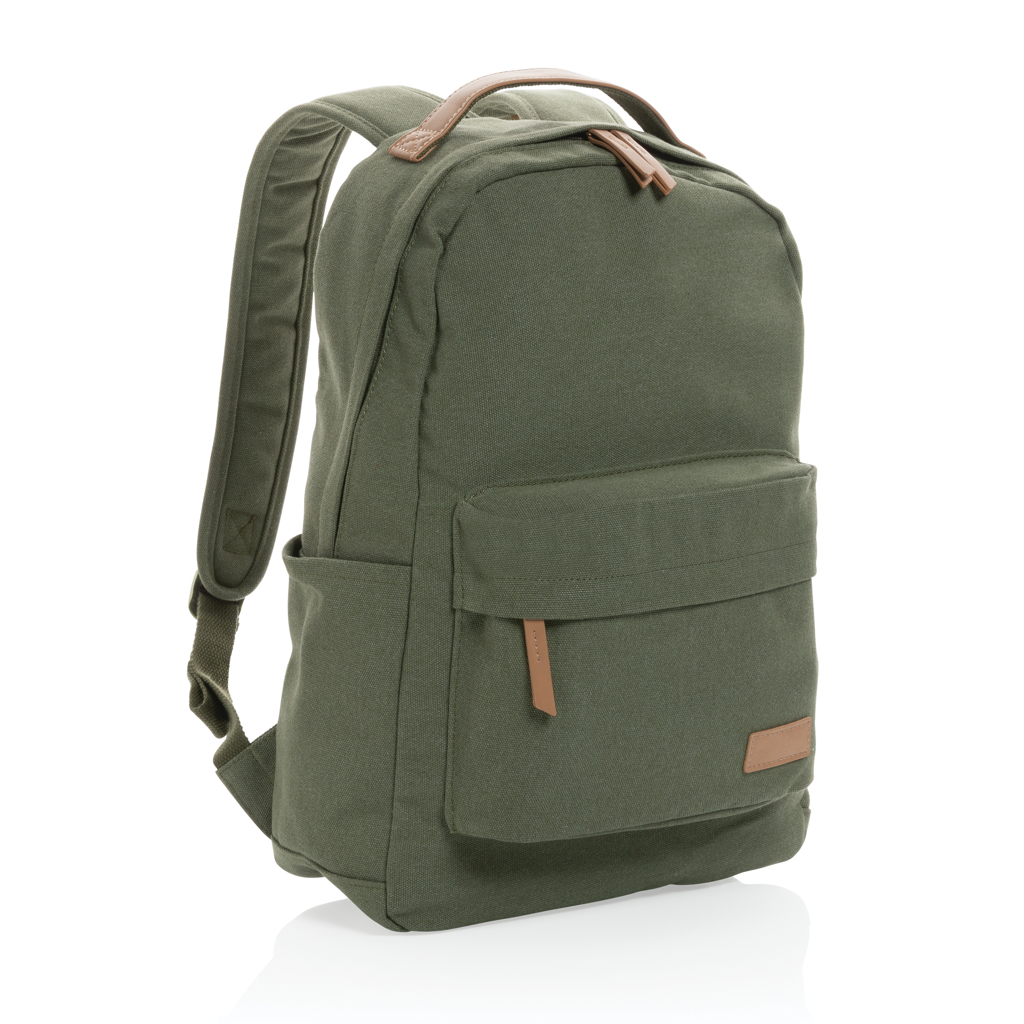 Impact AWARE™ 16 oz. rygsæk i  genanvendt canvas-Grøn