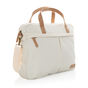 Impact AWARE™ 16 oz. laptop taske i genanvendt kanvas - Off White