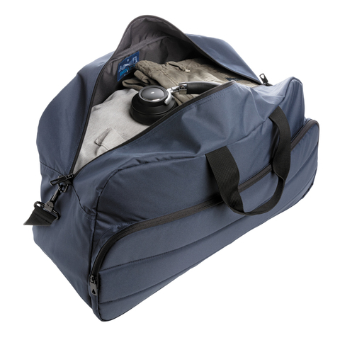 Impact AWARE™ Weekend duffel taske - rPET-Marineblå
