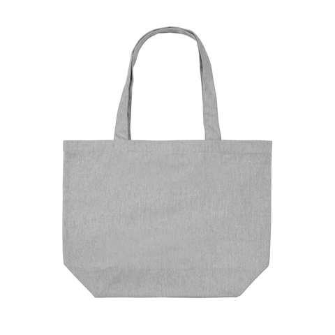 Impact Aware™ 240 gsm rcanvas shopper m/lomme ufarvet-Grå