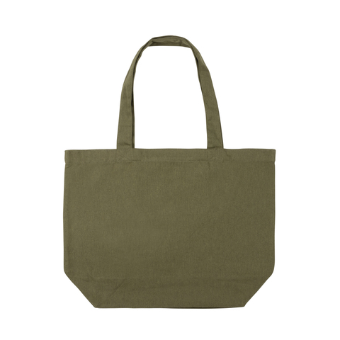 Impact Aware™ 240 gsm rcanvas shopper m/lomme ufarvet-Grøn
