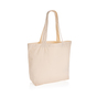 Impact Aware™ 240 gsm rcanvas shopper m/lomme ufarvet - Off White
