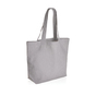 Impact Aware™ 240 gsm rcanvas shopper m/lomme ufarvet - Grå