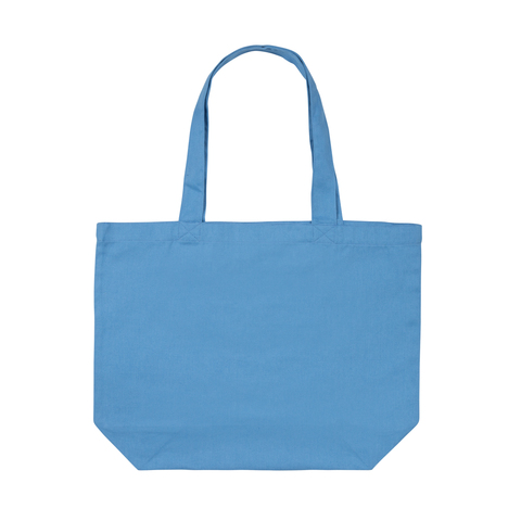 Impact Aware™ 240 gsm rcanvas shopper m/lomme-Blå