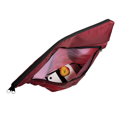 Dillon AWARE™ RPET letvægts foldbar rygsæk-Rød