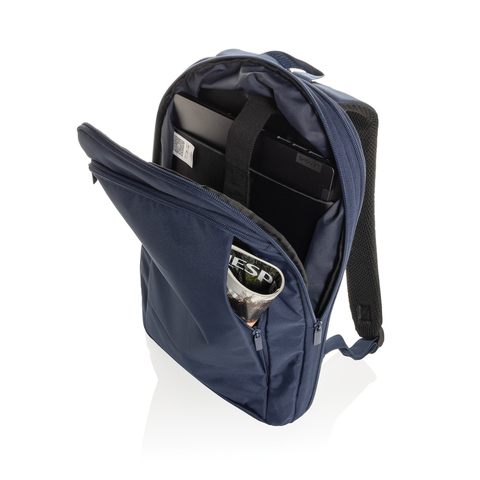 Flexpack Aware™ RPET ekspanderbar slank 15.6-Marineblå