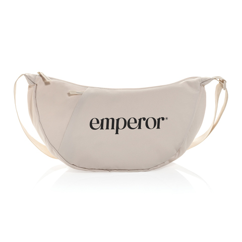 Crescent XL AWARE™ RPET Half Moon Sling Taske-Beige