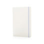 Basic hardcover blank sidet A5 skitsebog - Hvid