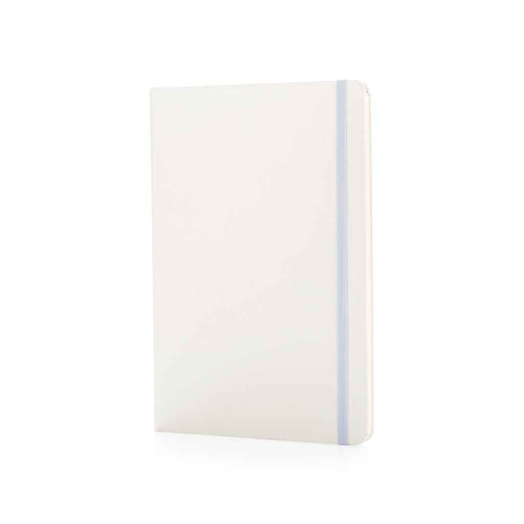 Basic hardcover blank sidet A5 skitsebog-Hvid