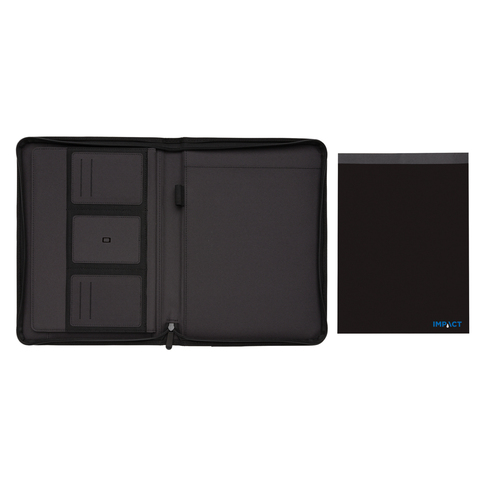 Impact AWARE™ A4 portfolio med lynlås - rPET-