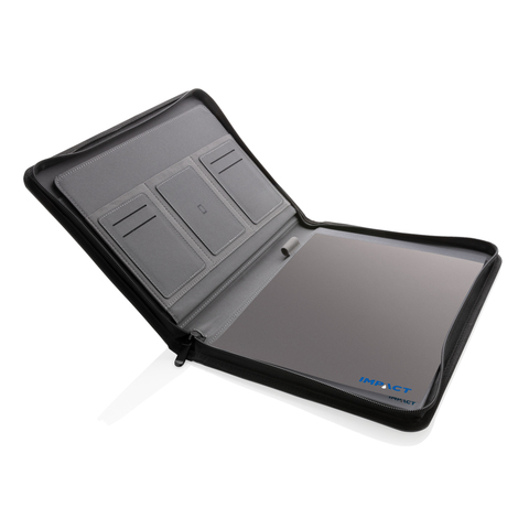 Impact AWARE™ A4 portfolio med lynlås - rPET-