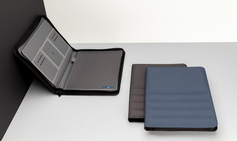 Impact AWARE™ A4 portfolio med lynlås - rPET-