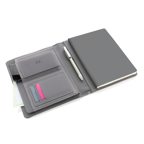 Impact AWARE™ A5 portfolio - rPET-Steel Grey