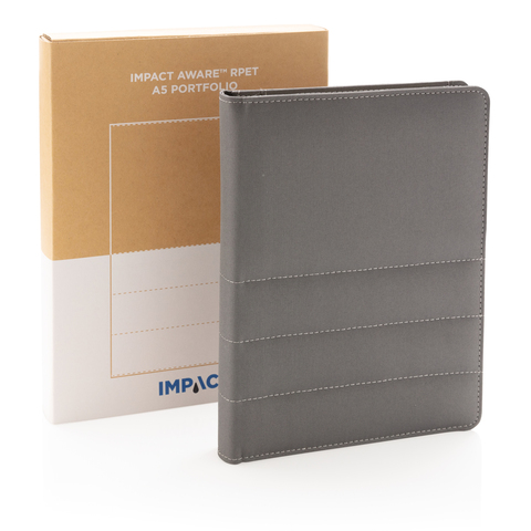 Impact AWARE™ A5 portfolio - rPET-Steel Grey