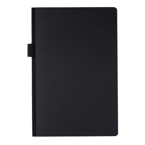 A5 FSC® deluxe hardcover notesbog-Sort