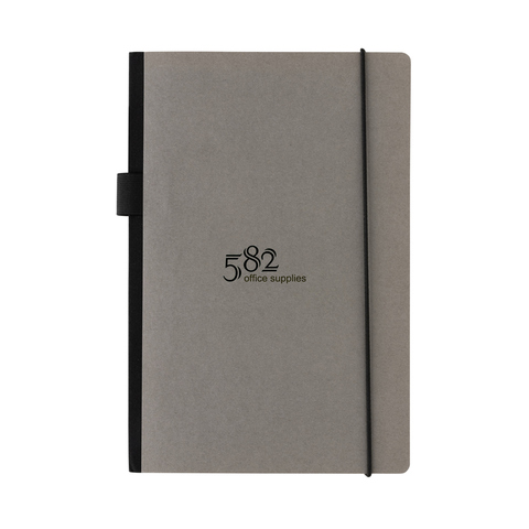 A5 FSC® deluxe hardcover notesbog-Grå