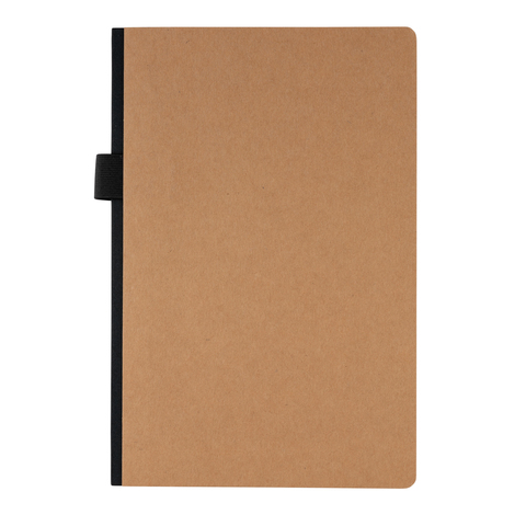 A5 FSC® deluxe hardcover notesbog-Brun