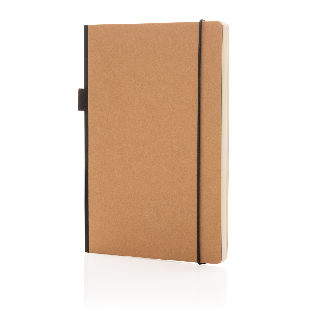 A5 FSC® deluxe hardcover notesbog-Brun