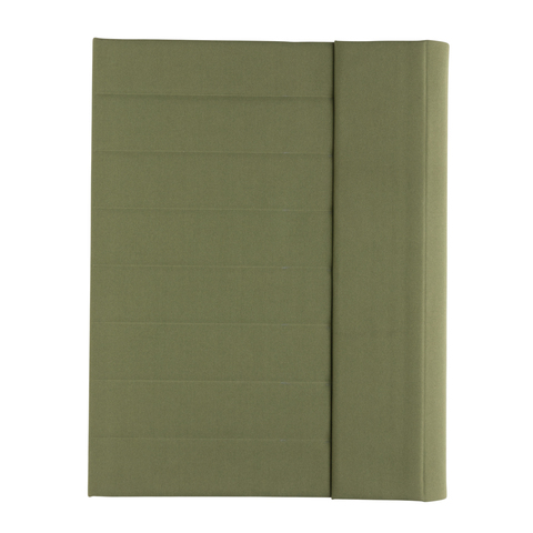 Impact Aware™ A4-portfolio med magnetisk lukning-Grøn