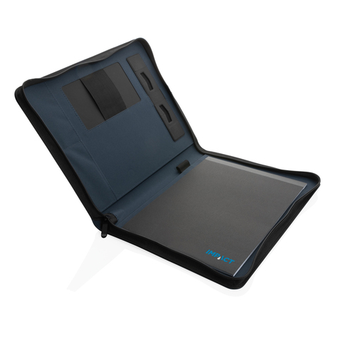 Impact Aware™ deluxe 300D tech portfolio med lynlås-