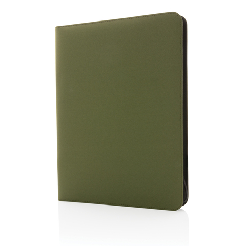 Impact Aware™ deluxe 300D tech portfolio med lynlås-