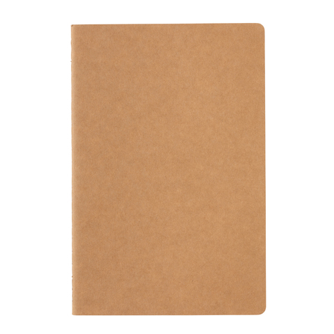 A5 FSC® standard softcover notesbog-Brun
