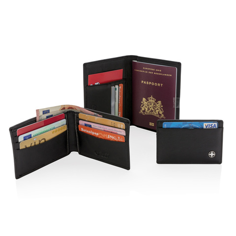 Swiss Peak RFID anti-skimming pas holder