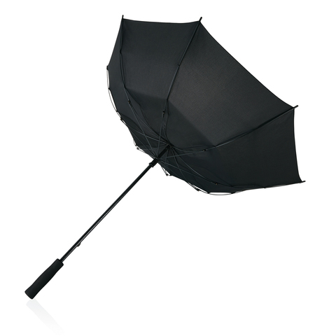 Swiss peak AWARE™ Tornado 23 Tommer Paraply-Sort