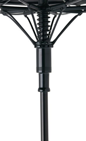 Swiss peak AWARE™ Tornado 23 Tommer Paraply-Sort