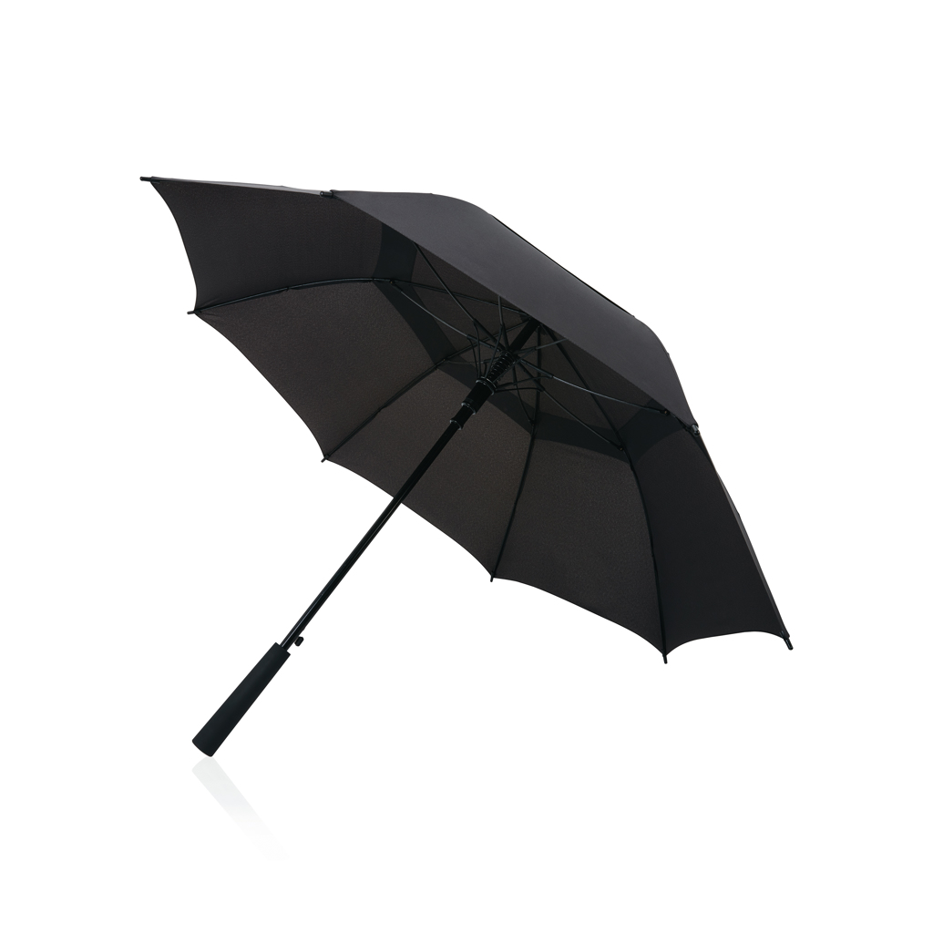 Swiss peak AWARE™ Tornado 23 Tommer Paraply-Sort