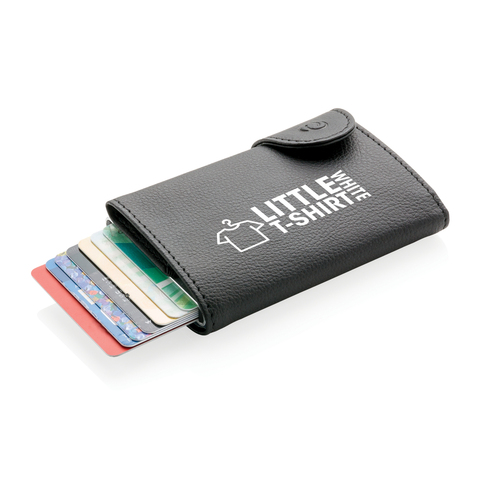 C-Secures RFID kort holder & pung-Sort