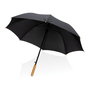 23 Tommer paraply 190T RPET pongee med AWARE™ - Sort