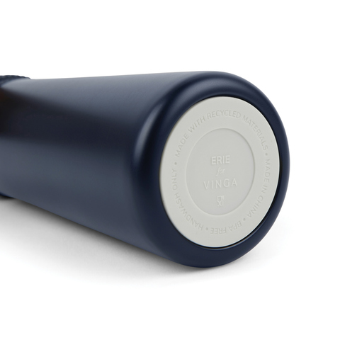 VINGA Erie vakuumflaske 450 ML i RCS rustfrit stål-Blå