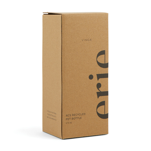 VINGA Erie flaske 575 ML i RCS genanvendt PET-Grøn