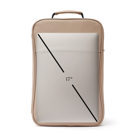 VINGA Baltimore travel rygsæk-Greige