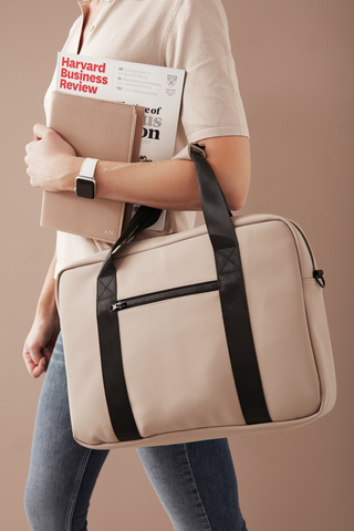 VINGA Baltimore computertaske-Beige