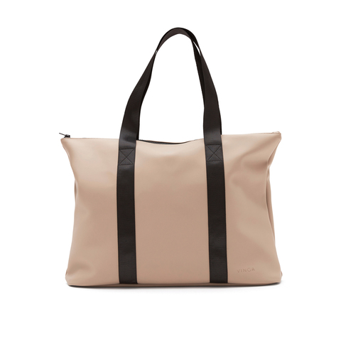 VINGA Baltimore skuldertaske-Beige