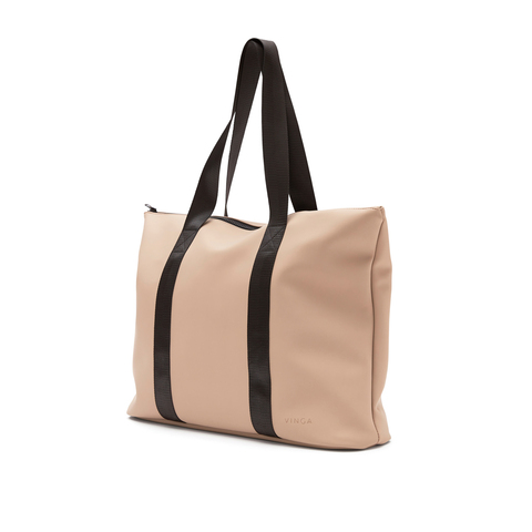 VINGA Baltimore skuldertaske-Beige