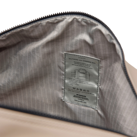 VINGA Baltimore RCS 24h weekendtaske-Greige