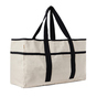 VINGA Volonne AWARE™ strandtaske i genanvendt kanvas - Off White
