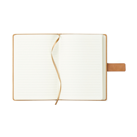 VINGA Bosler notesbog  i RCS genanvendt canvas-Beige