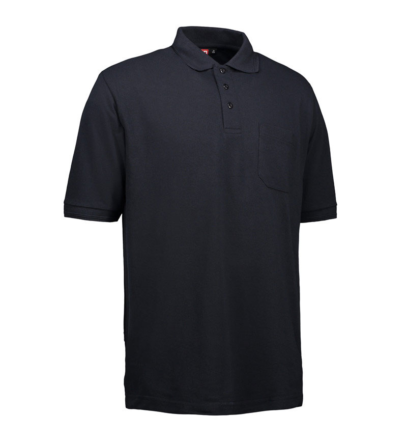 ID Klassisk Poloshirt - Lomme-Navy