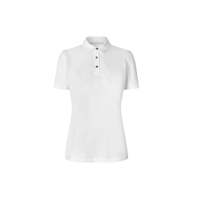 SEVEN SEAS Polo Shirt organic, Dame-Hvid
