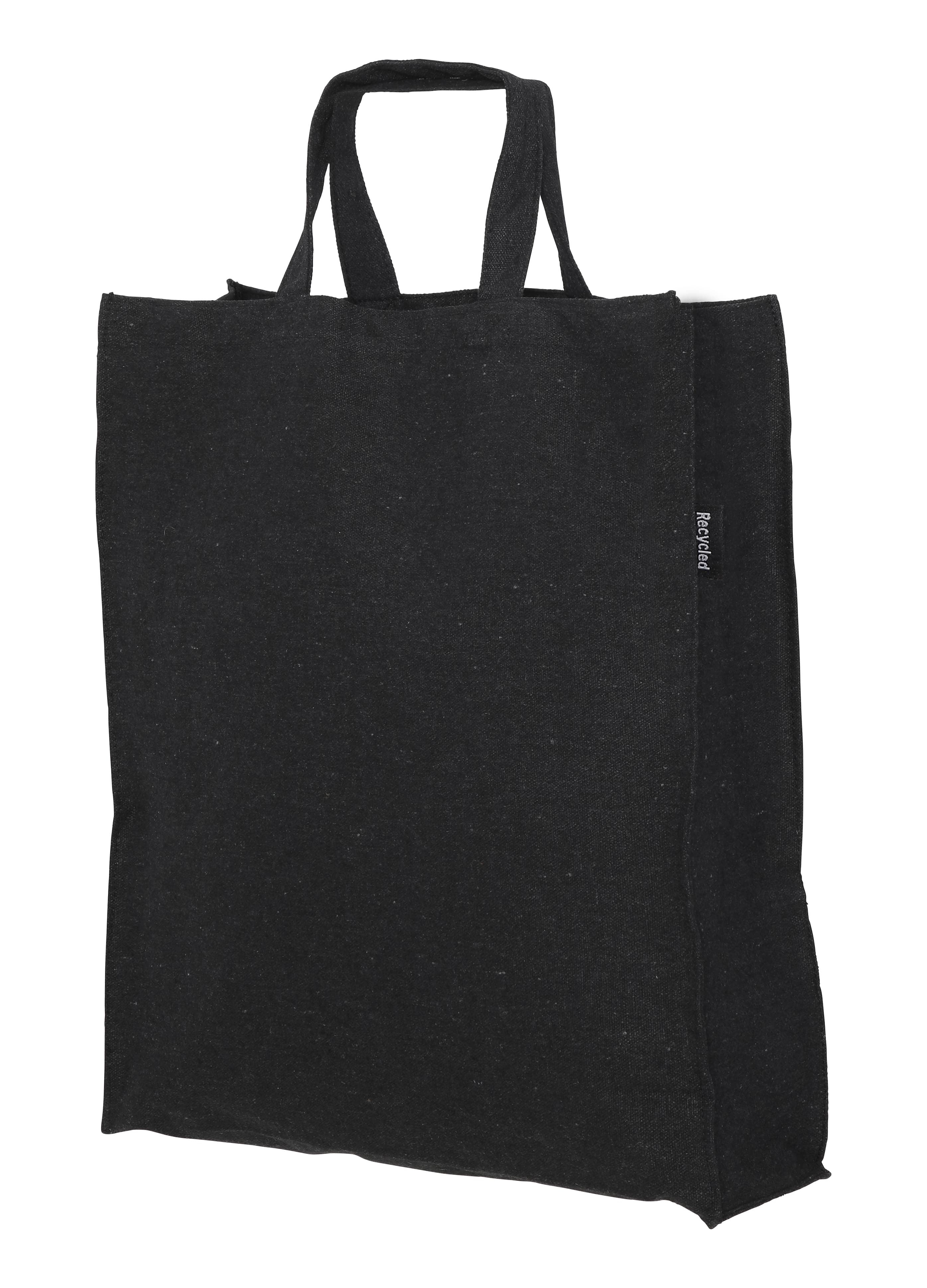 Mulepose i 100% bomuld-Sort