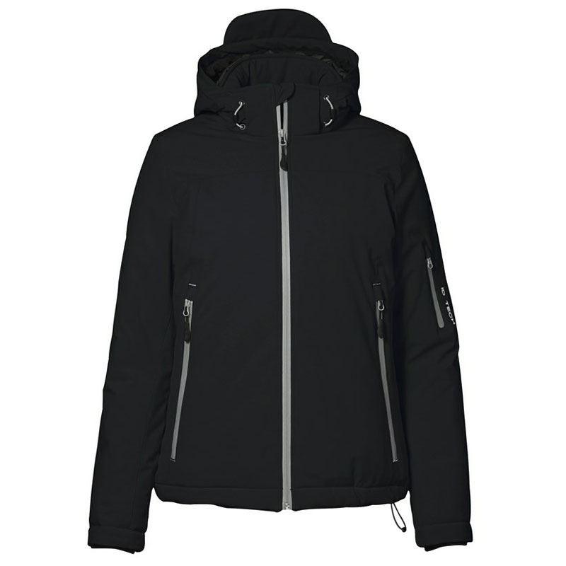 ID Vinter Soft Shell-jakke Dame-Sort