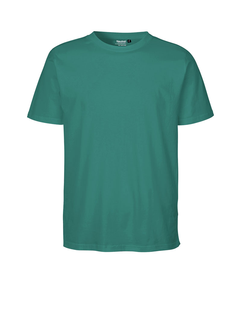 NEUTRAL Regular Unisex T-shirt, 100% Økologisk Fairtrade Bomuld-Petrol